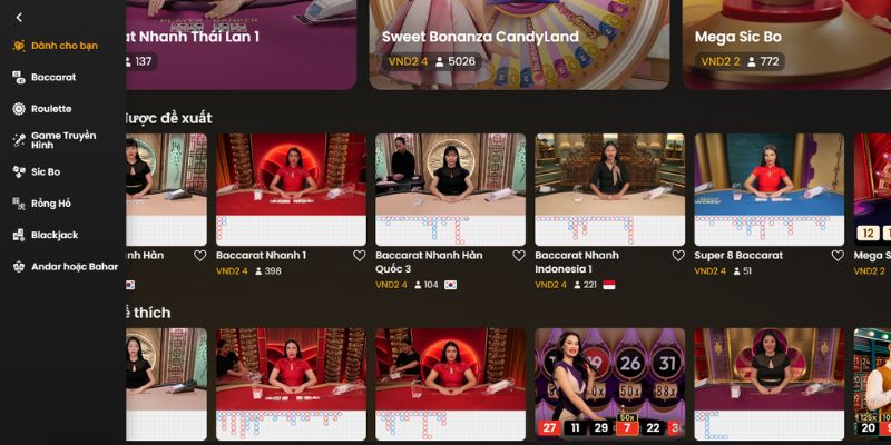 Top game nổi bật tại Casino DAGA